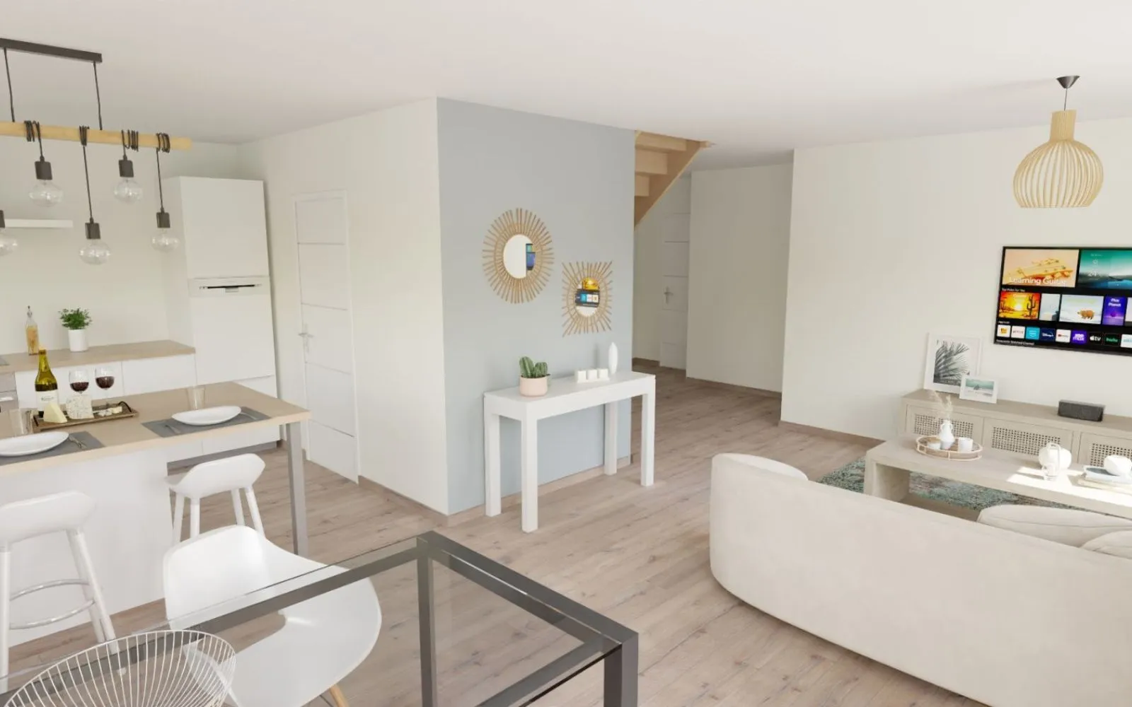 Projet de construction d'une maison 105 m² avec terrain à GUILVINEC (29) à Guilvinec — photo 3