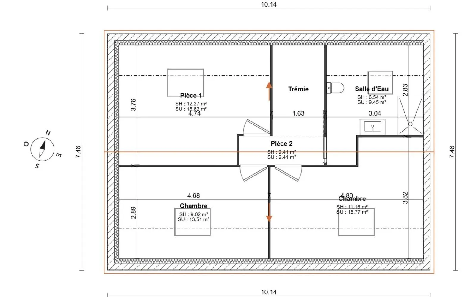Projet de construction d'une maison 105 m² avec terrain à GUILVINEC (29) à Guilvinec — photo 7