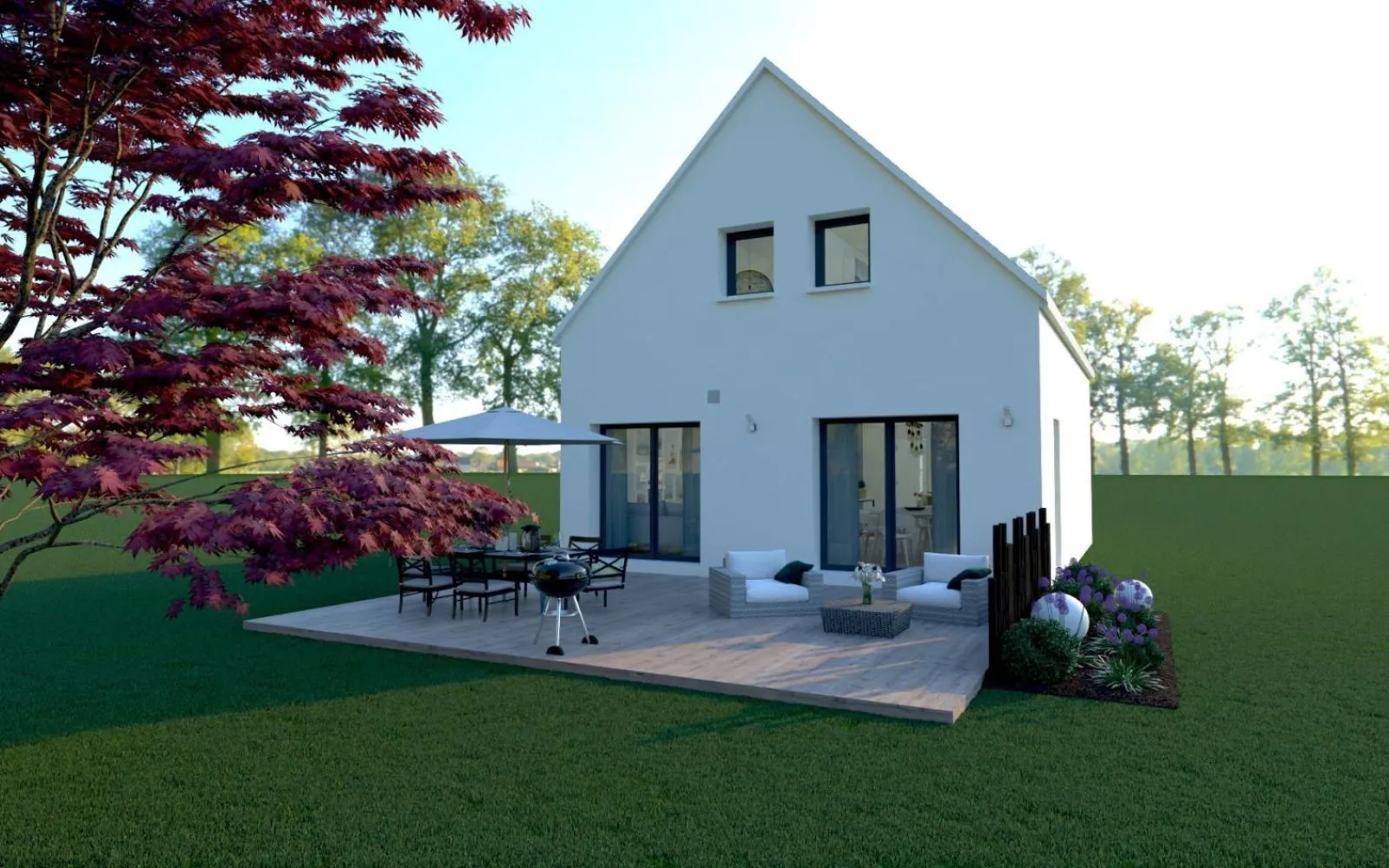 Projet de construction d'une maison 100 m² avec terrain à LOCTUDY (29) à Loctudy — photo 2