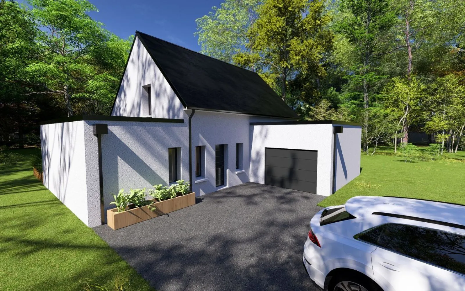 Projet de construction d'une maison 135 m² avec terrain à CONCARNEAU (29) à Concarneau — photo 1