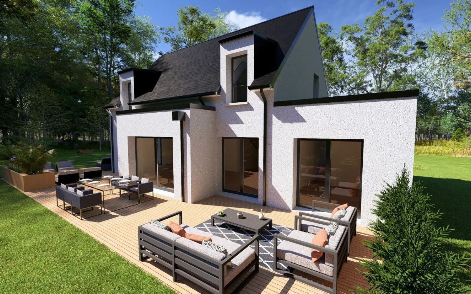 Projet de construction d'une maison 135 m² avec terrain à CONCARNEAU (29) à Concarneau — photo 2