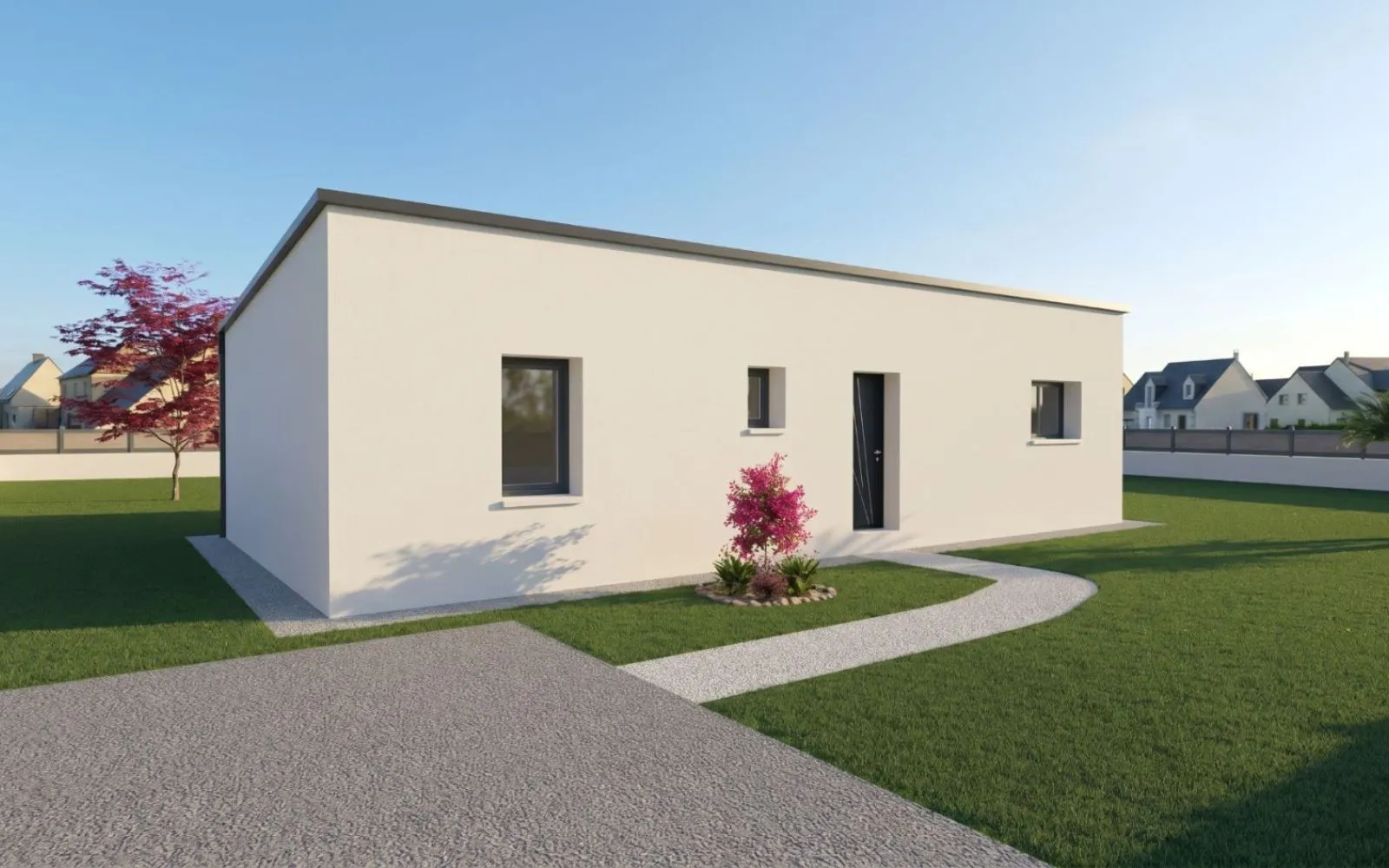 Projet de construction d'une maison 70 m² avec terrain à BRIEC (29) à Briec — photo 2