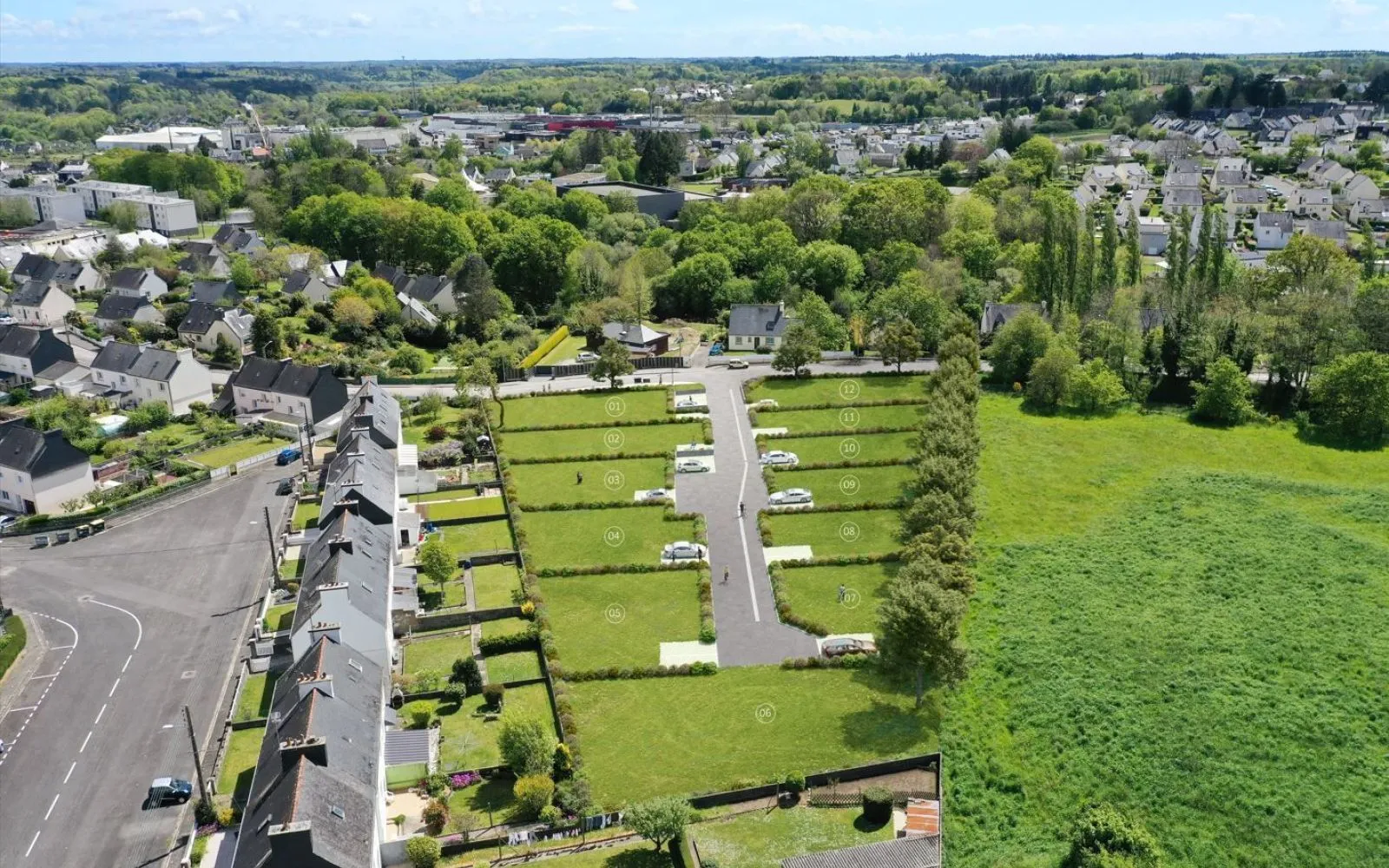 Terrain à bâtir de 342 m² à QUIMPERLE (29) à Quimperlé — photo 1