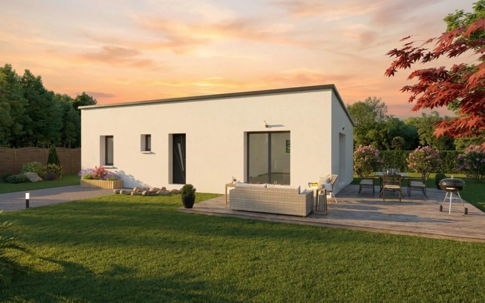Projet de construction d'une maison 80 m² avec terrain à QUIMPER (29) à Quimper — photo 1