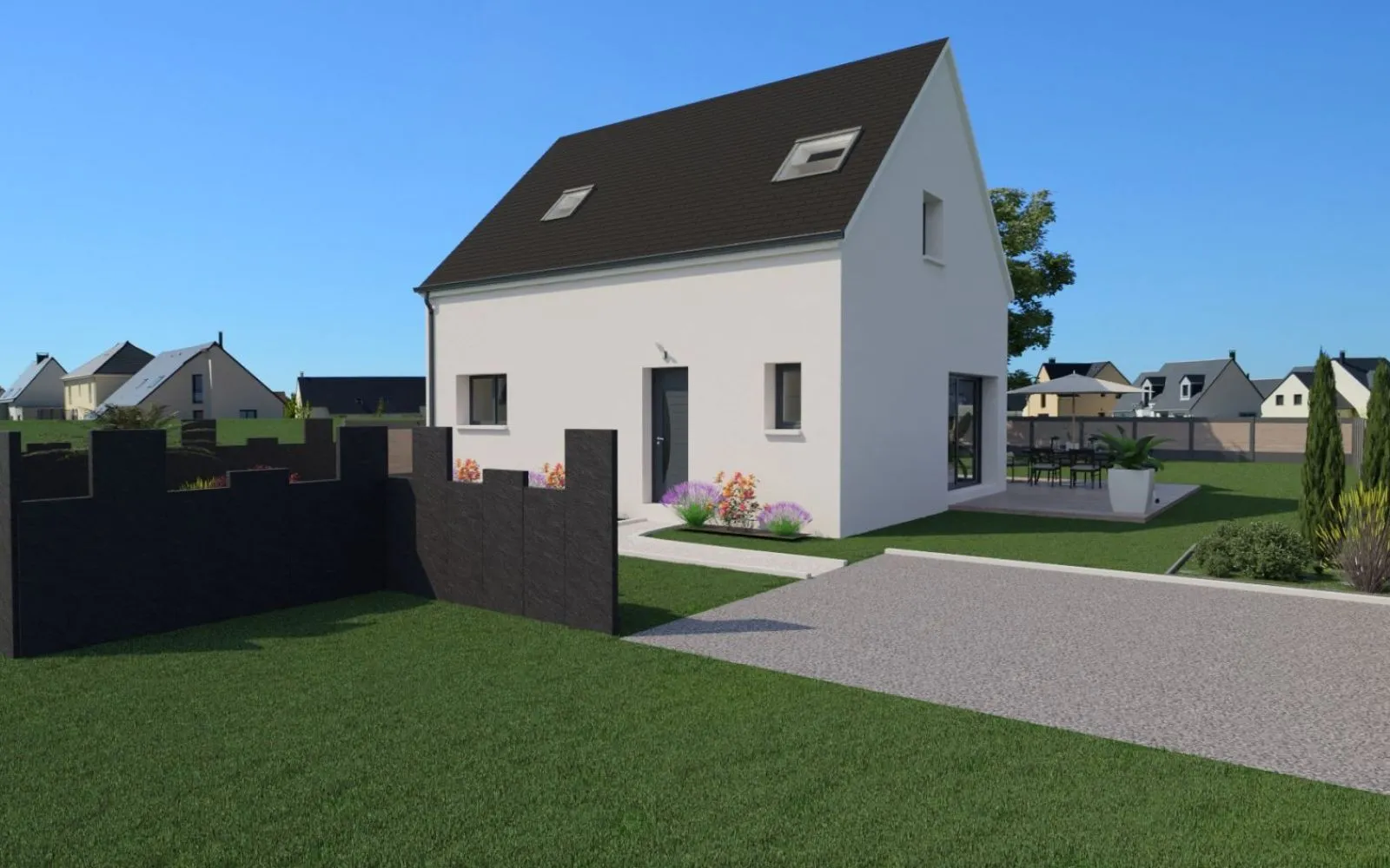 Projet de construction d'une maison 93 m² avec terrain à BRIEC (29) à Briec — photo 2
