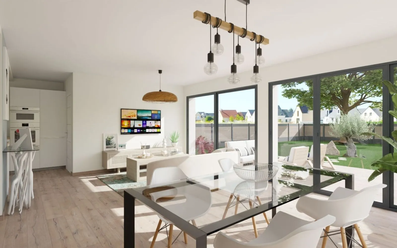 Projet de construction d'une maison 93 m² avec terrain à BRIEC (29) à Briec — photo 3