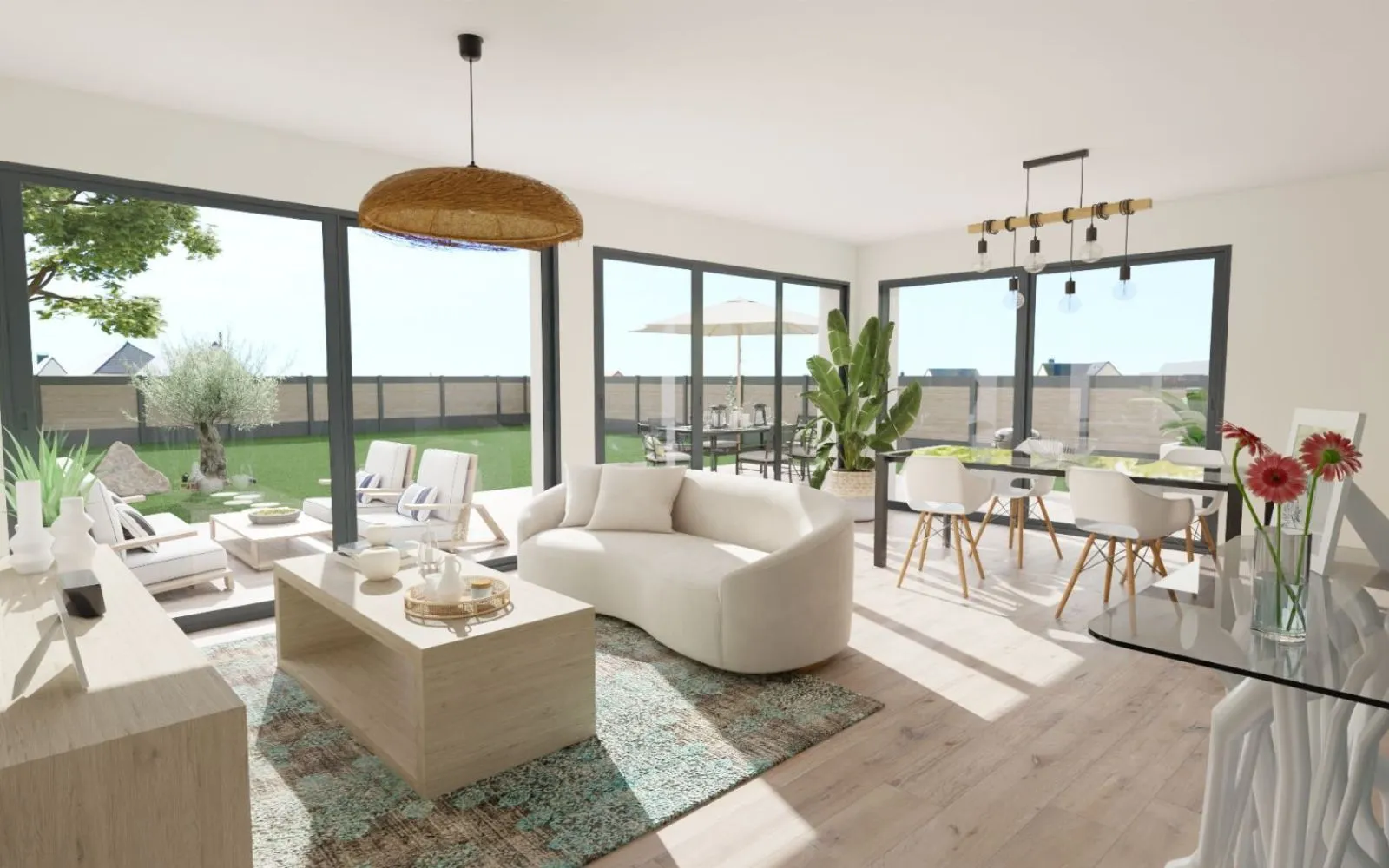 Projet de construction d'une maison 93 m² avec terrain à BRIEC (29) à Briec — photo 4