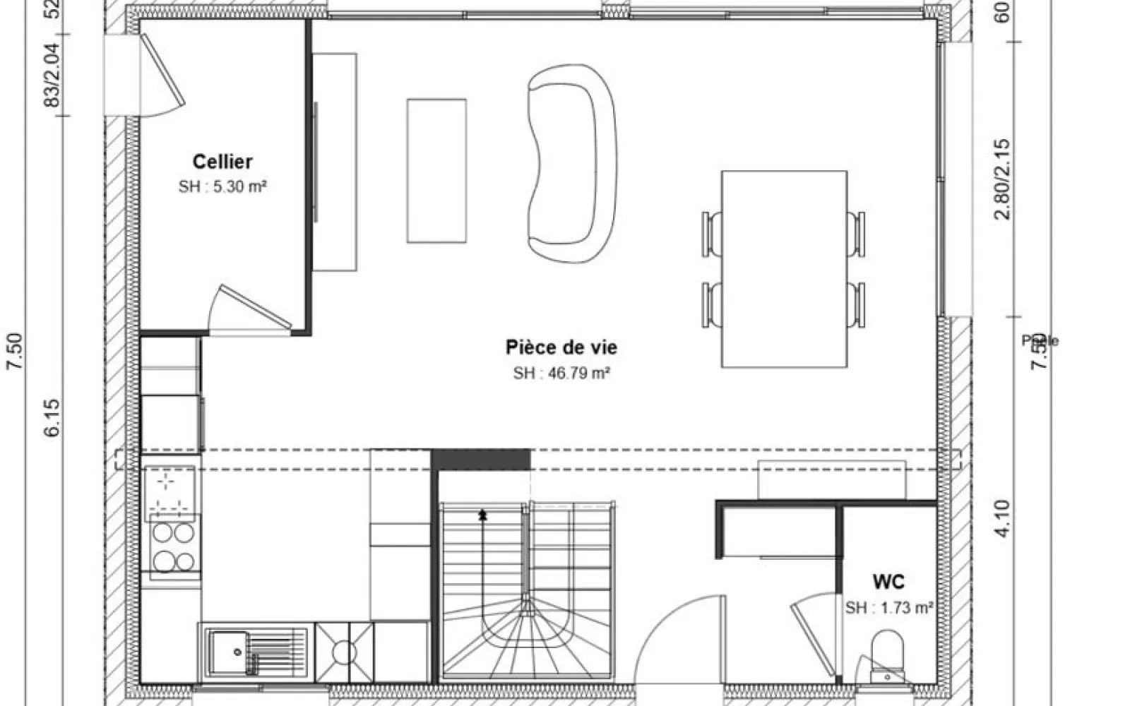 Projet de construction d'une maison 93 m² avec terrain à BRIEC (29) à Briec — photo 6