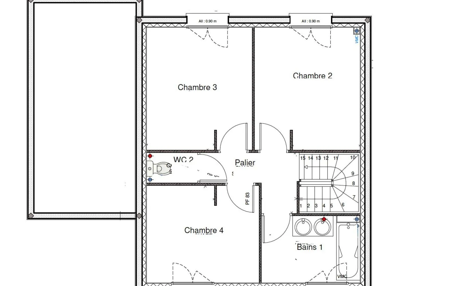 Projet de construction d'une maison 110 m² avec terrain à LUYNES (37) à Luynes — photo 4