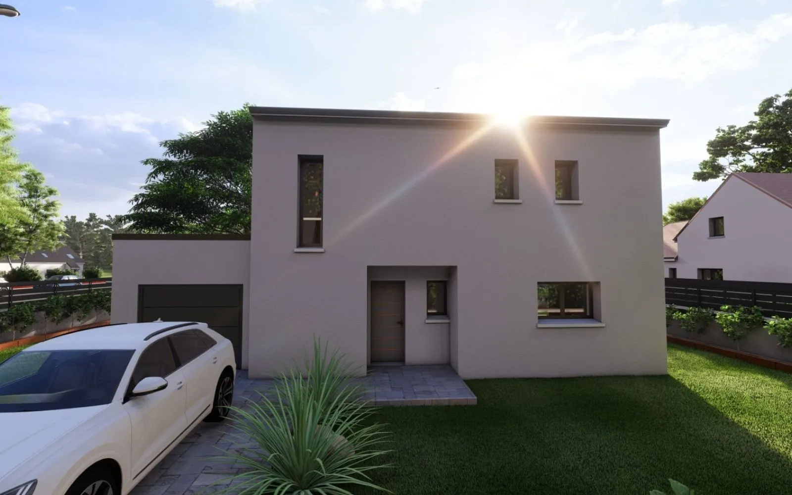 Projet de construction d'une maison 132 m² avec terrain à LUYNES (37) à Luynes — photo 1