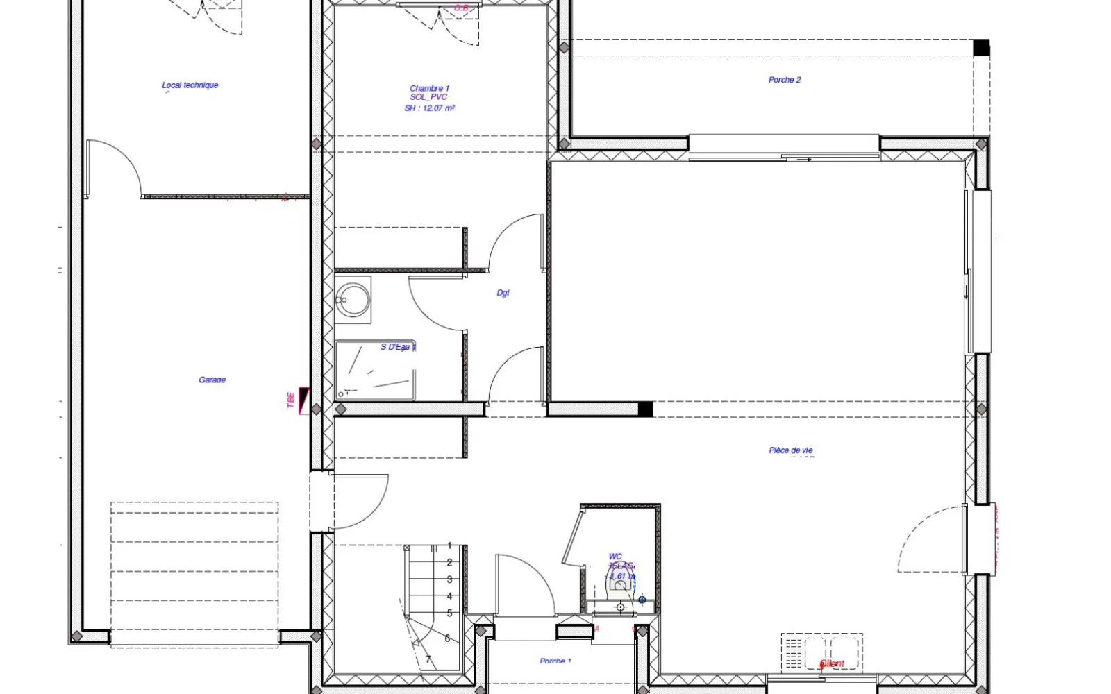 Projet de construction d'une maison 132 m² avec terrain à LUYNES (37) à Luynes — photo 4