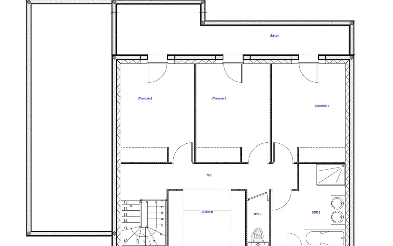 Projet de construction d'une maison 132 m² avec terrain à LUYNES (37) à Luynes — photo 5