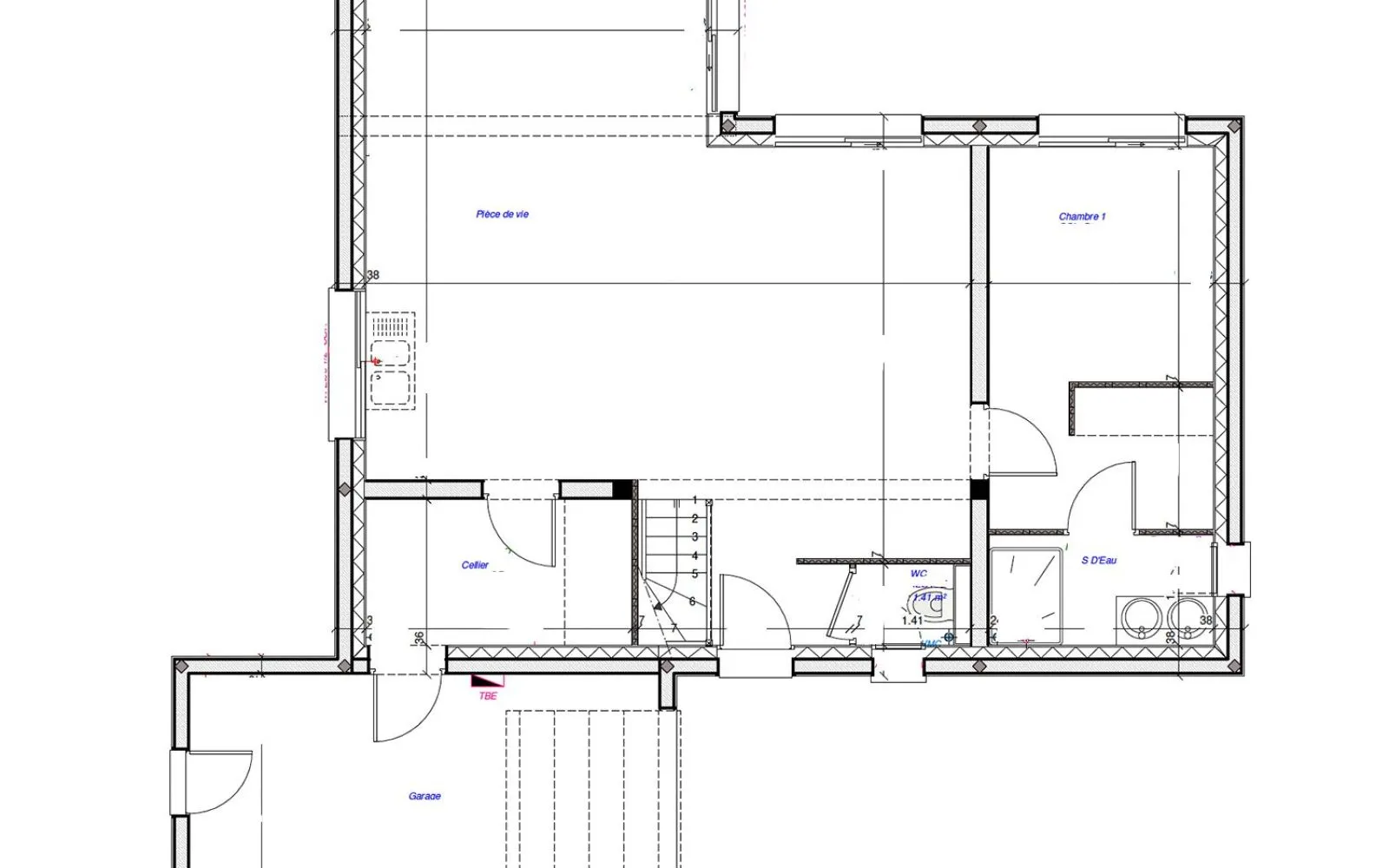 Projet de construction d'une maison 109 m² avec terrain à LUYNES (37) à Luynes — photo 4
