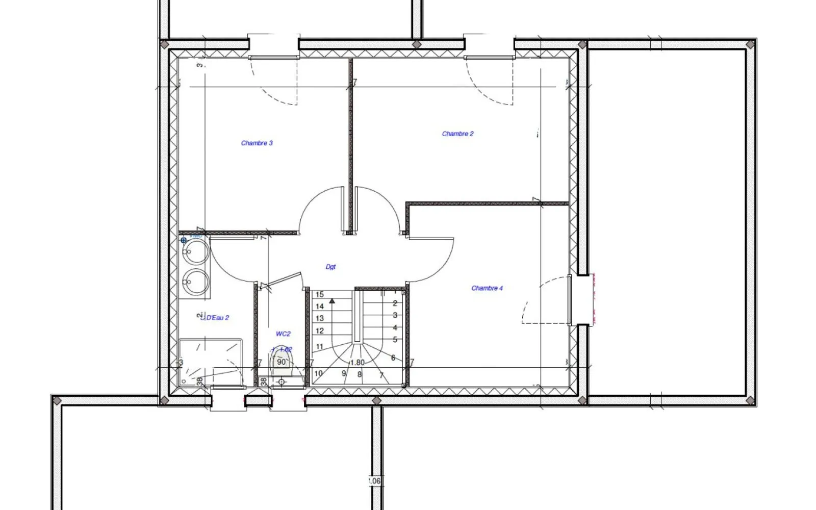 Projet de construction d'une maison 109 m² avec terrain à LUYNES (37) à Luynes — photo 5