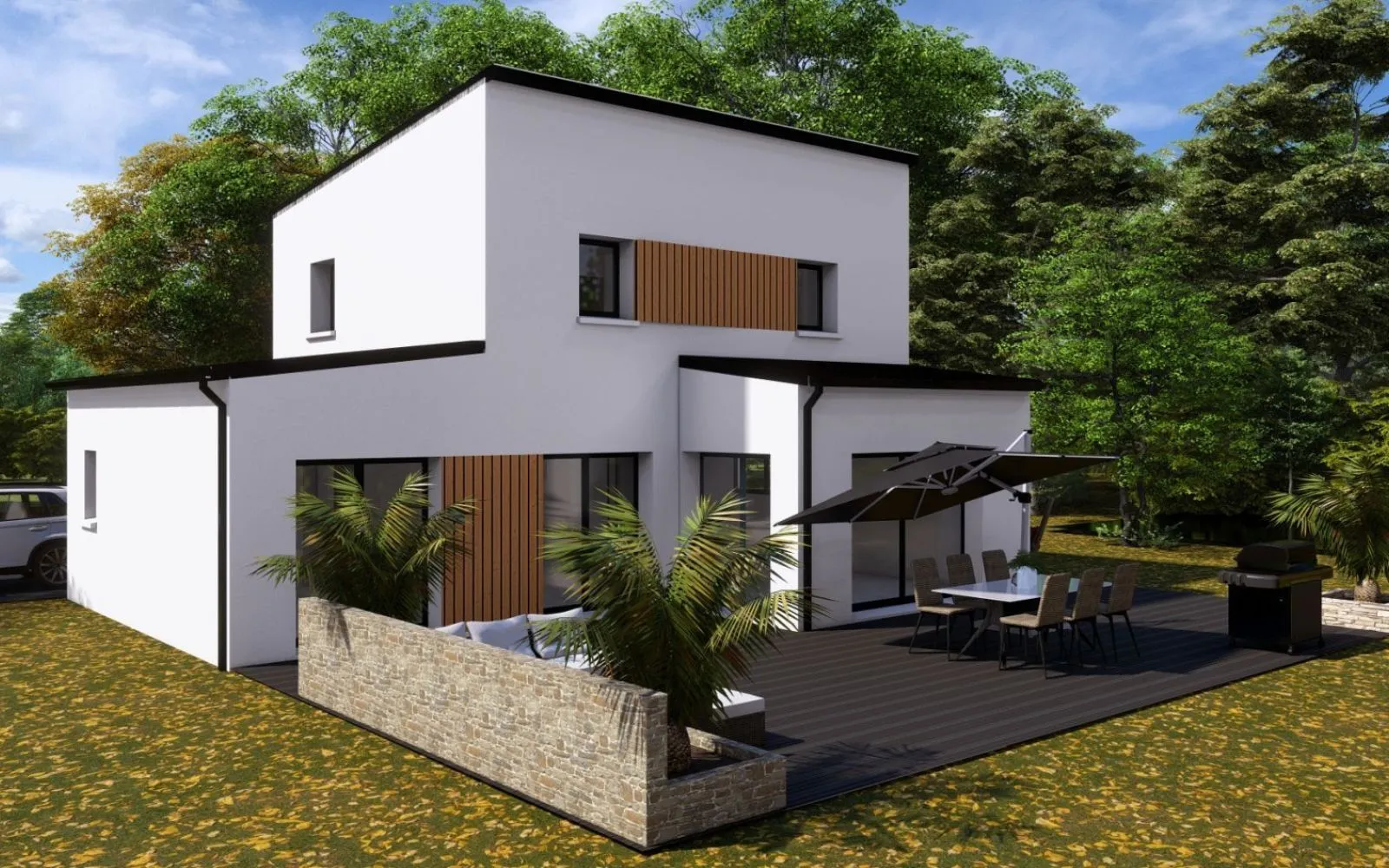 Projet de construction d'une maison 109 m² avec terrain à LUYNES (37) à Luynes — photo 2