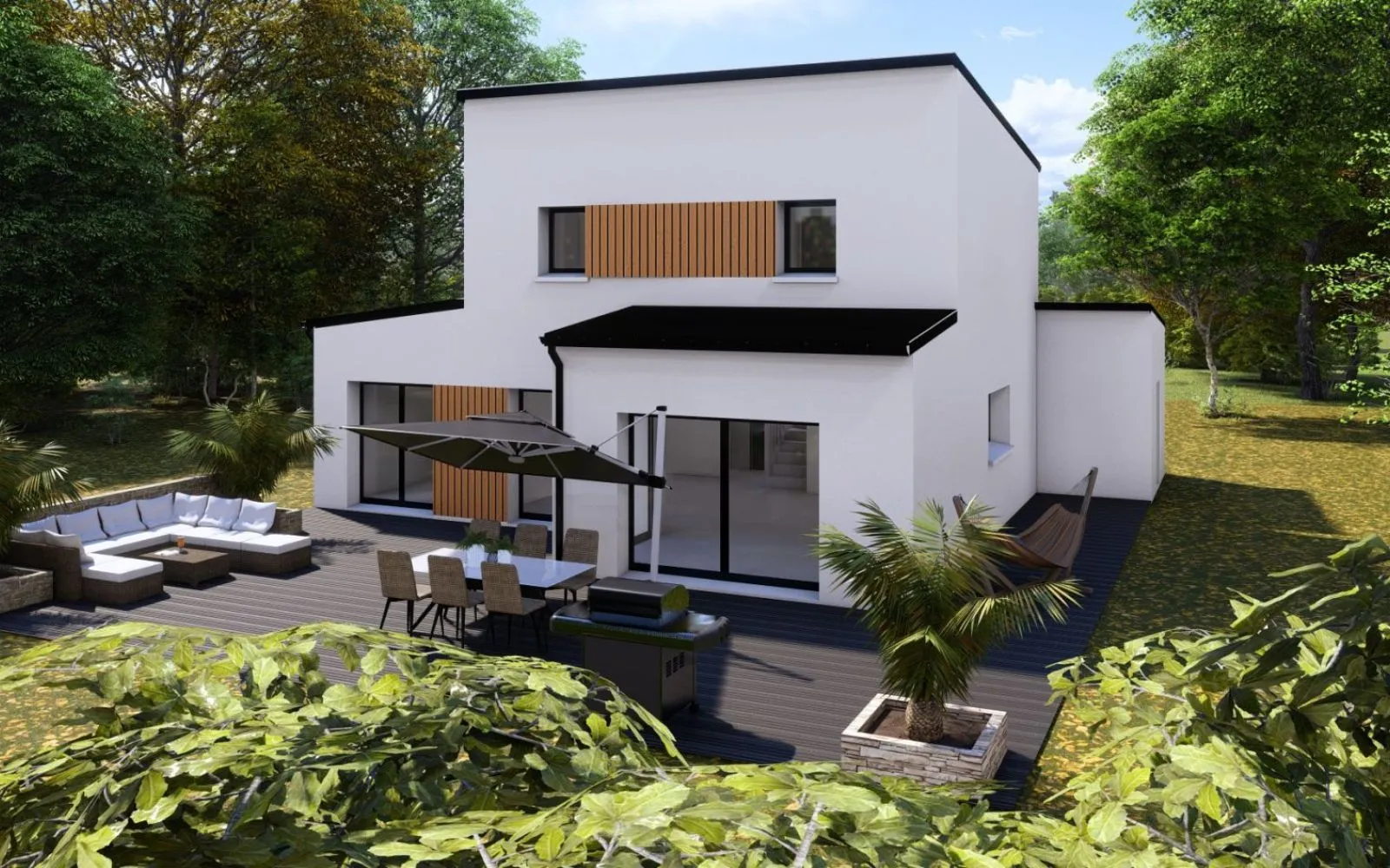 Projet de construction d'une maison 109 m² avec terrain à LUYNES (37) à Luynes — photo 3