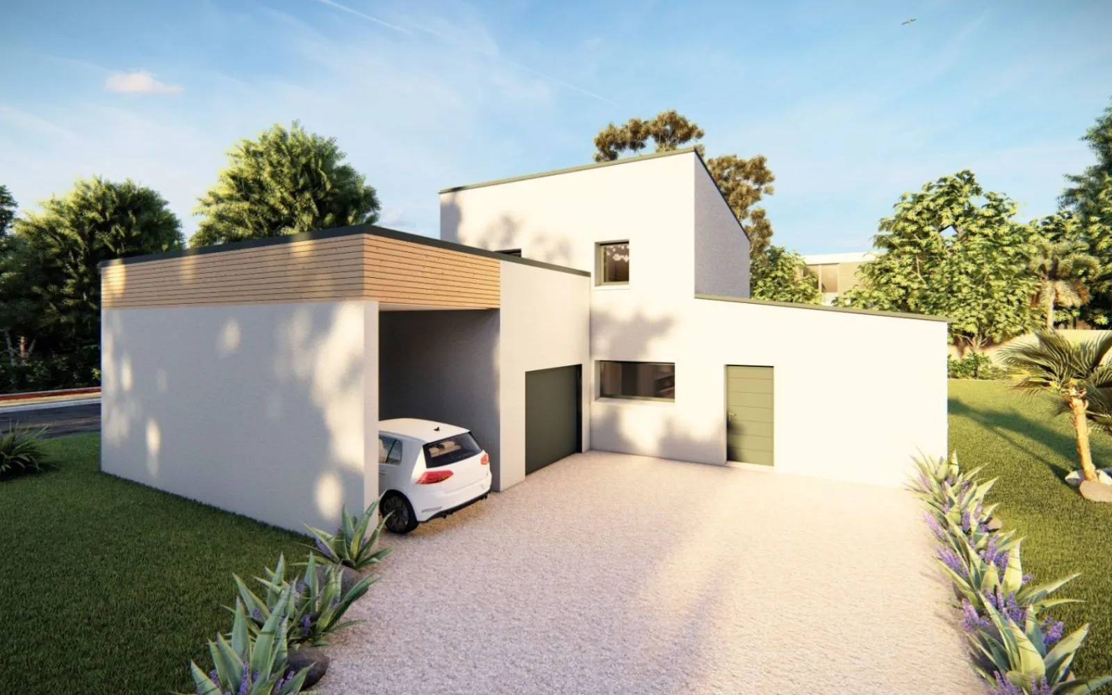Projet de construction d'une maison 140 m² avec terrain à LUYNES (37) à Luynes — photo 1