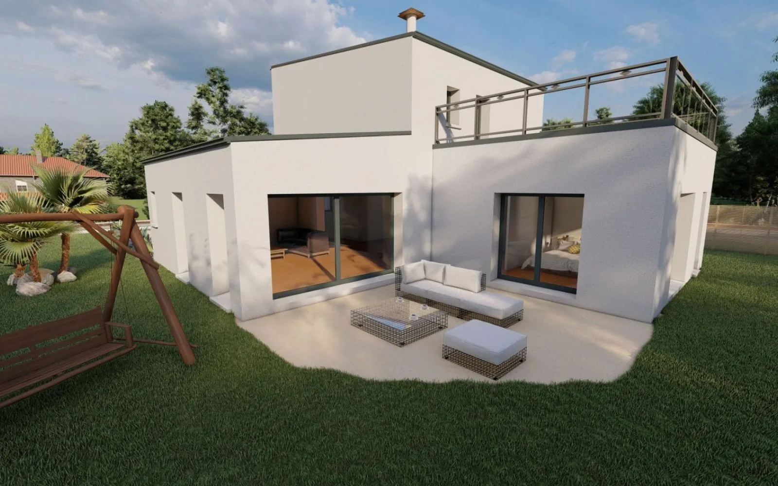 Projet de construction d'une maison 140 m² avec terrain à LUYNES (37) à Luynes — photo 2