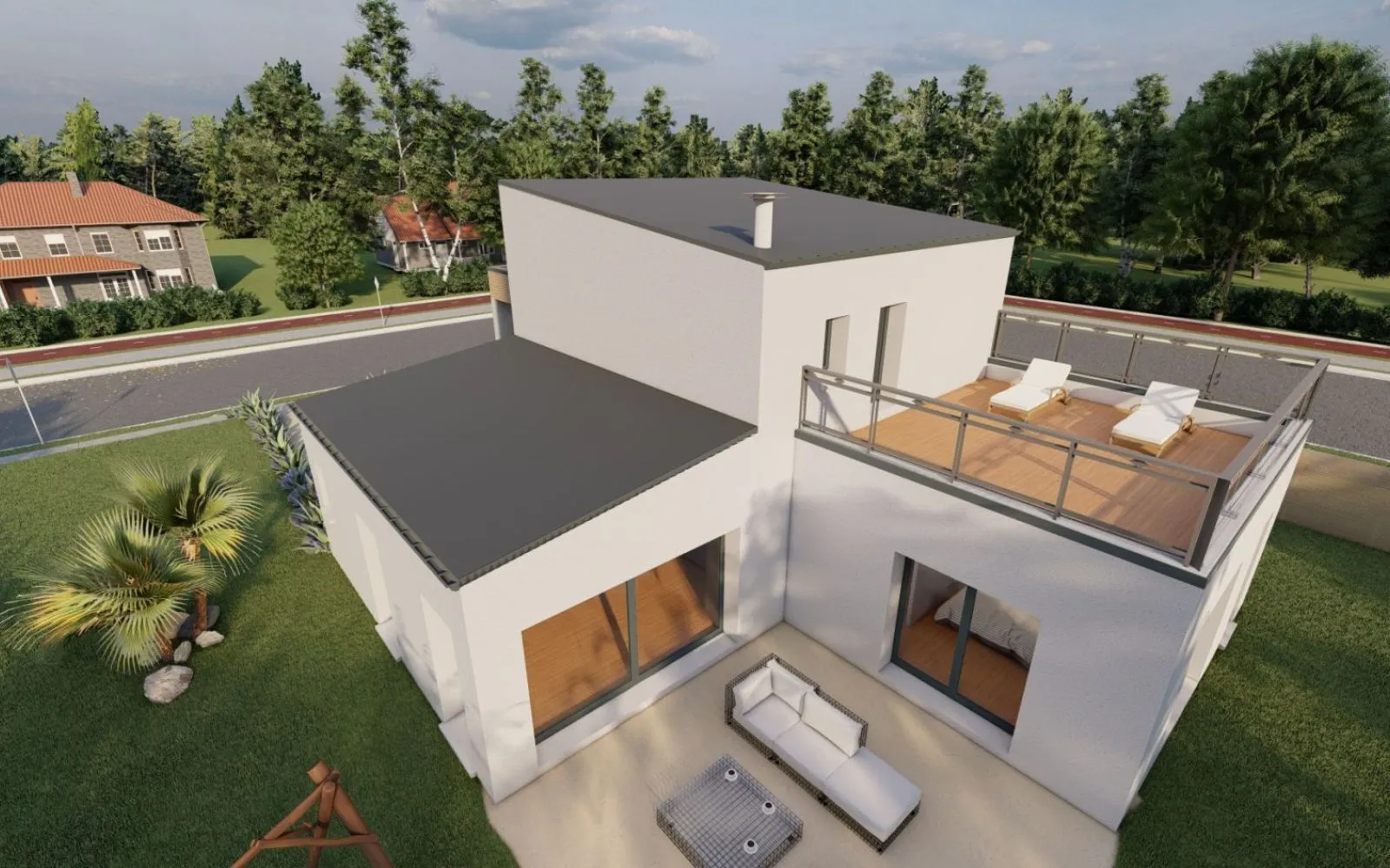 Projet de construction d'une maison 140 m² avec terrain à LUYNES (37) à Luynes — photo 3