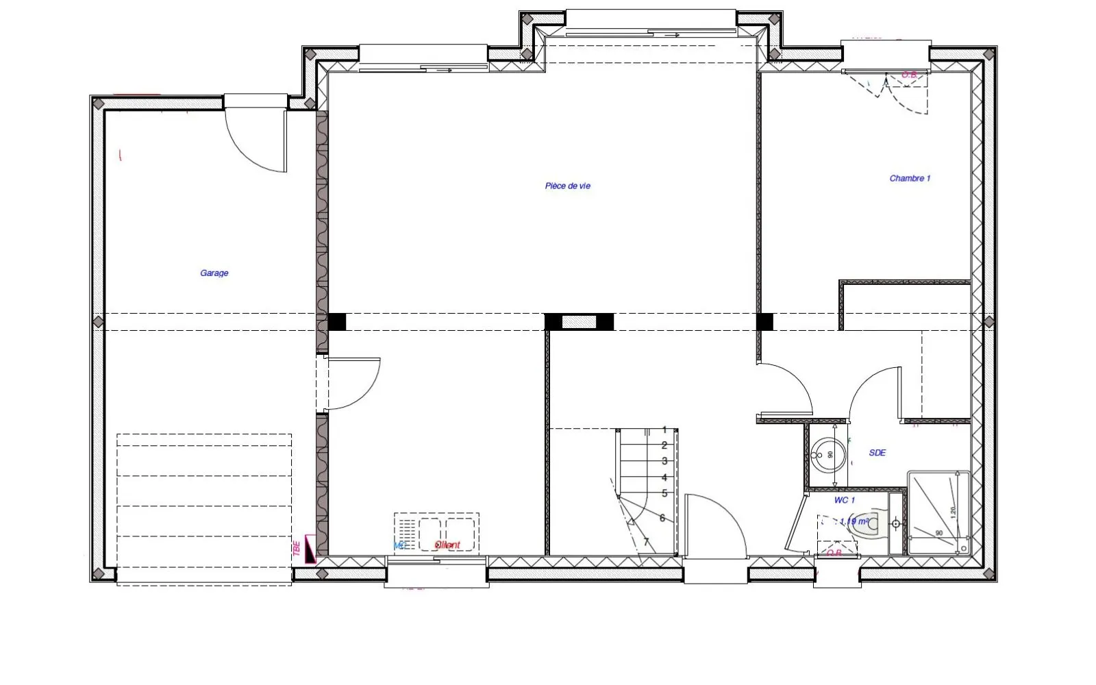 Projet de construction d'une maison 101 m² avec terrain à LUYNES (37) à Luynes — photo 4