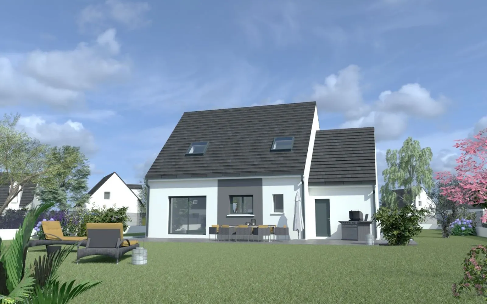 Projet de construction d'une maison 117 m² avec terrain à LUYNES (37) à Luynes — photo 2