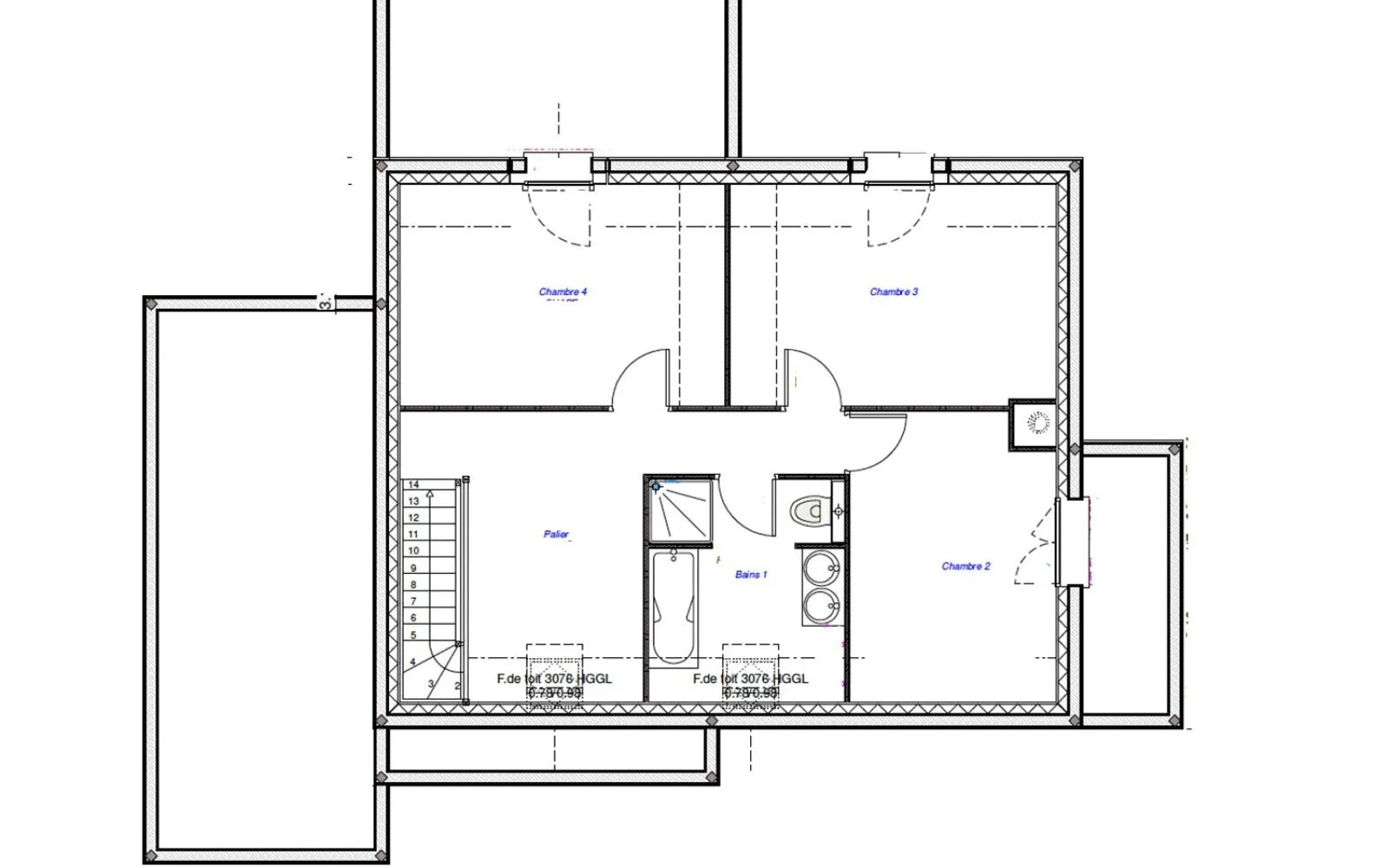 Projet de construction d'une maison 140 m² avec terrain à LUYNES (37) à Luynes — photo 4