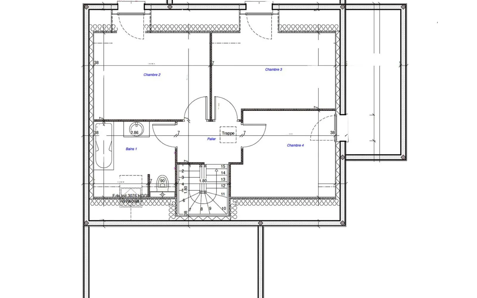 Projet de construction d'une maison 114 m² avec terrain à LUYNES (37) à Luynes — photo 5