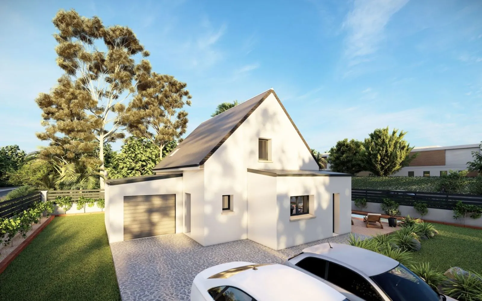 Projet de construction d'une maison 114 m² avec terrain à LUYNES (37) à Luynes — photo 2
