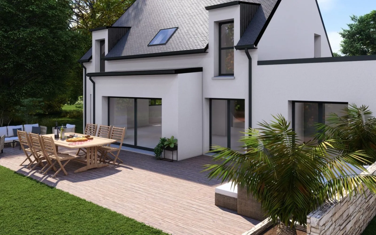 Projet de construction d'une maison 164 m² avec terrain à LUYNES (37) à Luynes — photo 2
