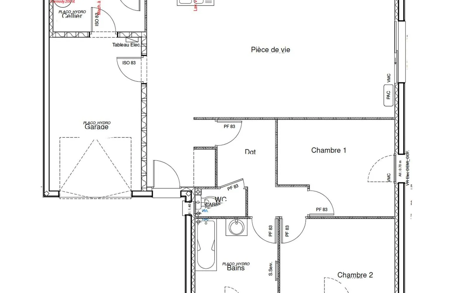 Projet de construction d'une maison 80 m² avec terrain à LUYNES (37) à Luynes — photo 3