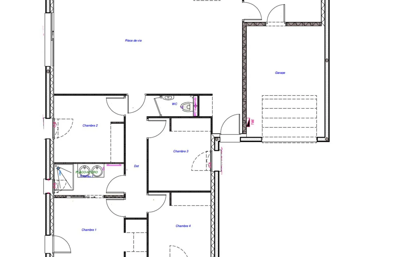 Projet de construction d'une maison 100 m² avec terrain à LUYNES (37) à Luynes — photo 4