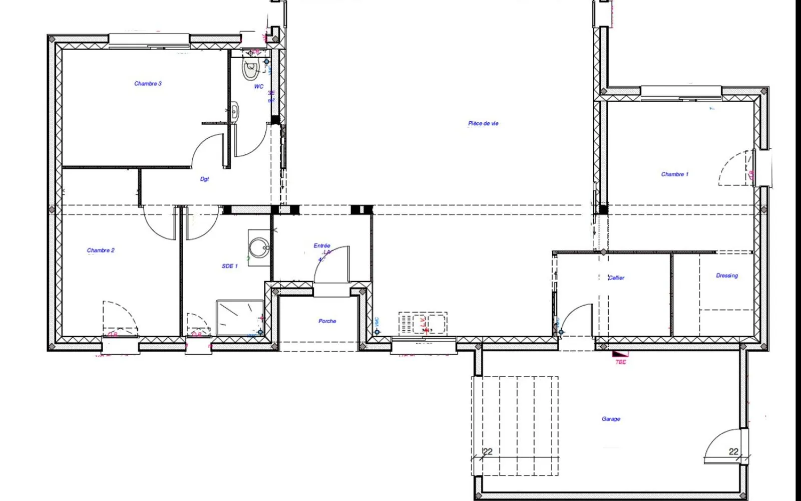 Projet de construction d'une maison 118 m² avec terrain à LUYNES (37) à Luynes — photo 4