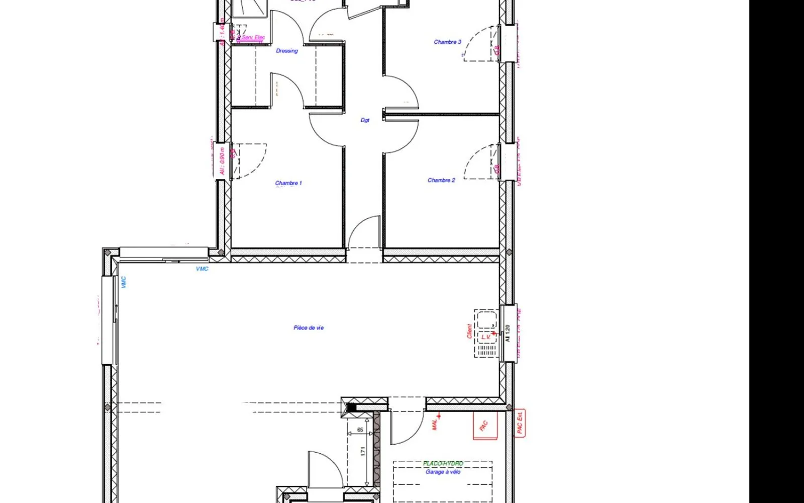 Projet de construction d'une maison 95 m² avec terrain à LUYNES (37) à Luynes — photo 4