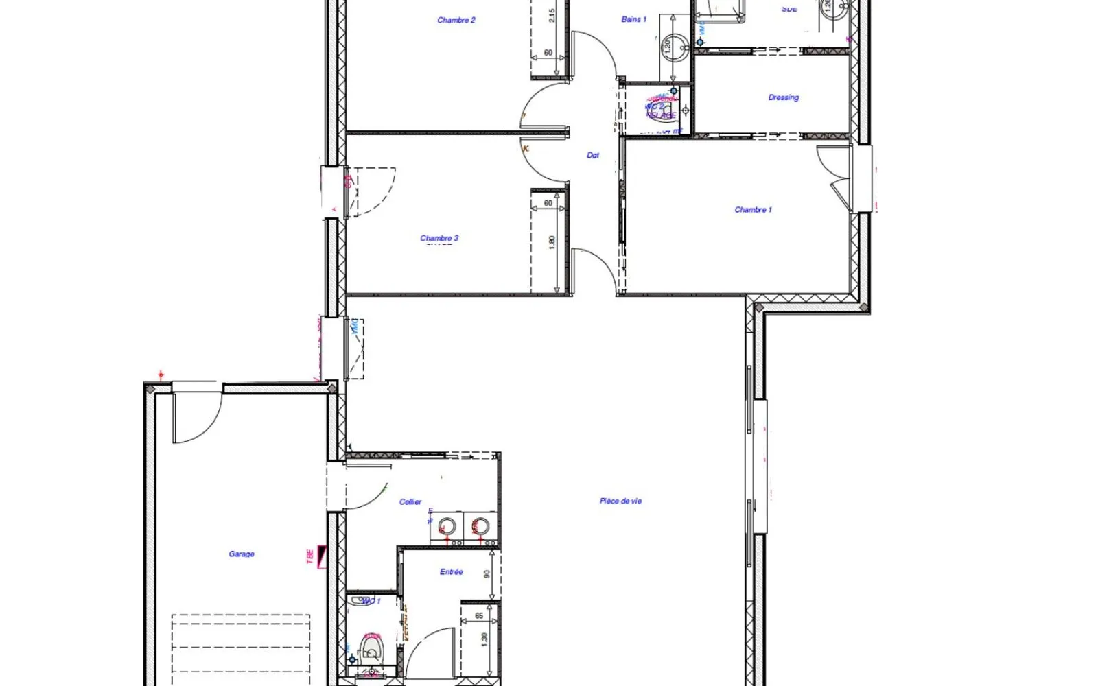 Projet de construction d'une maison 100 m² avec terrain à LUYNES (37) à Luynes — photo 4