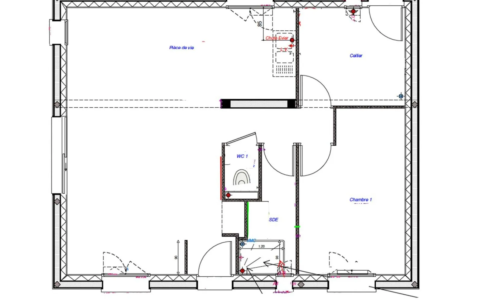 Projet de construction d'une maison 60 m² avec terrain à BEAUMONT-LA-RONCE (37) à Beaumont-la-Ronce — photo 3