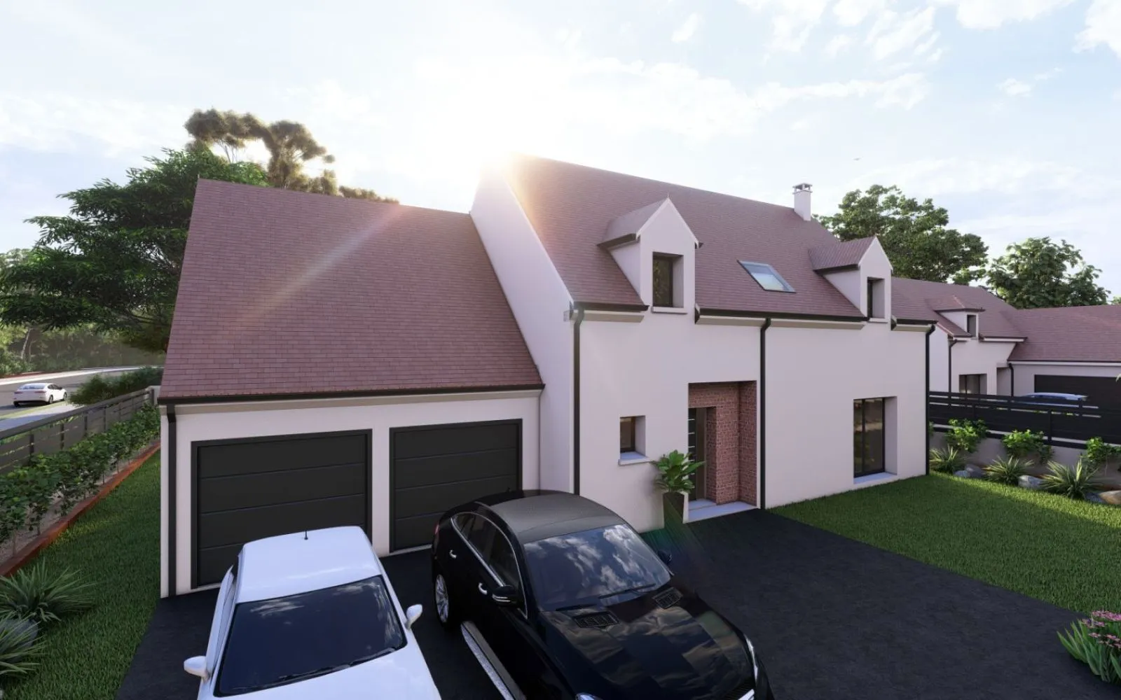 Projet de construction d'une maison 163 m² avec terrain à CHATEAUDUN (28) à Châteaudun — photo 1
