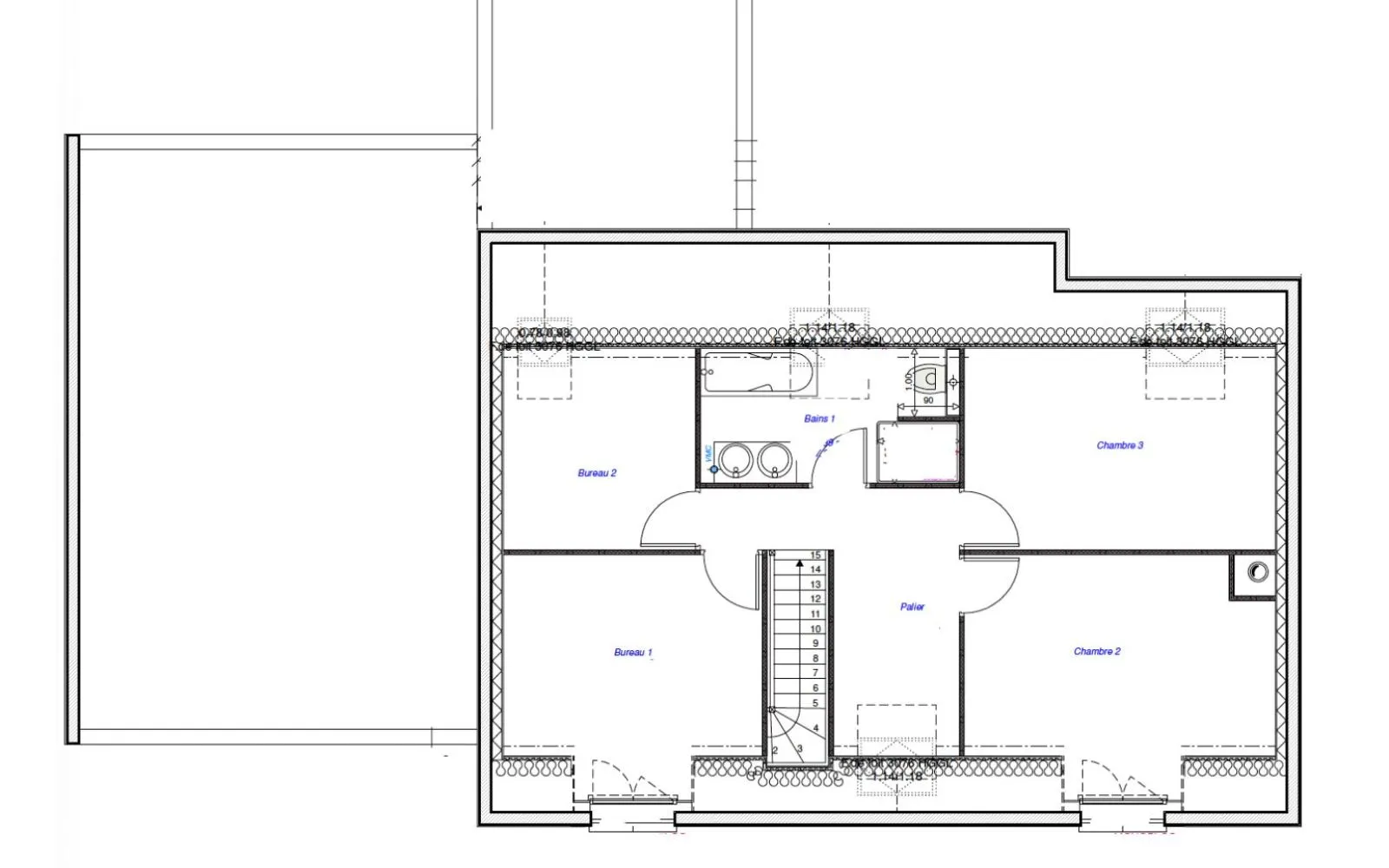 Projet de construction d'une maison 163 m² avec terrain à CHATEAUDUN (28) à Châteaudun — photo 4