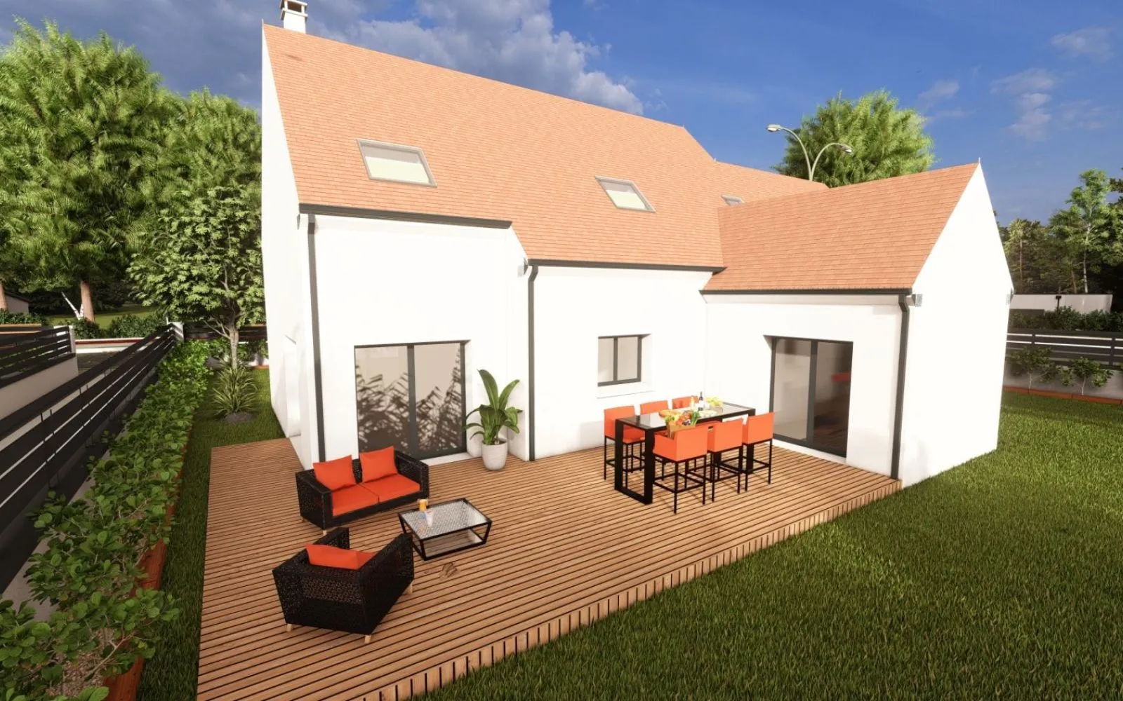 Projet de construction d'une maison 163 m² avec terrain à CHATEAUDUN (28) à Châteaudun — photo 2