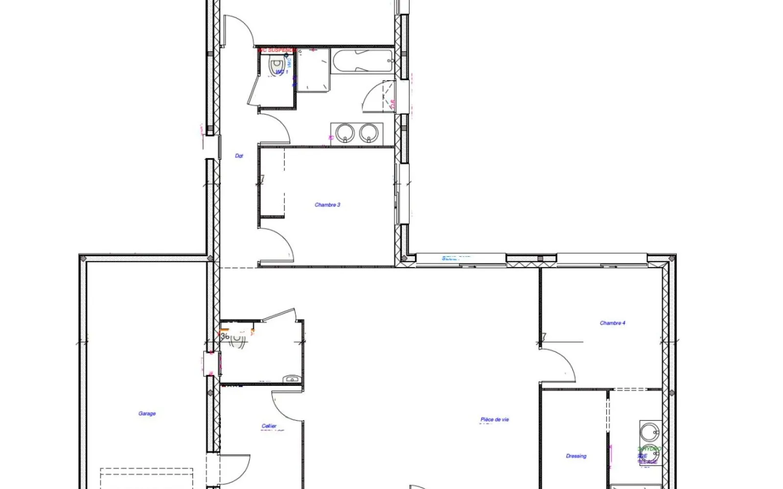 Projet de construction d'une maison 119 m² avec terrain à CHATEAUDUN (28) à Châteaudun — photo 2