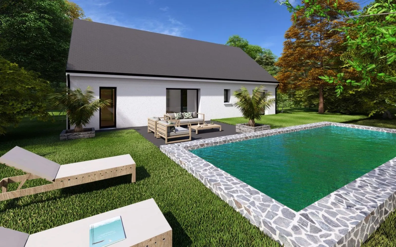 Projet de construction d'une maison 98 m² avec terrain à CHATEAUDUN (28) à Châteaudun — photo 3