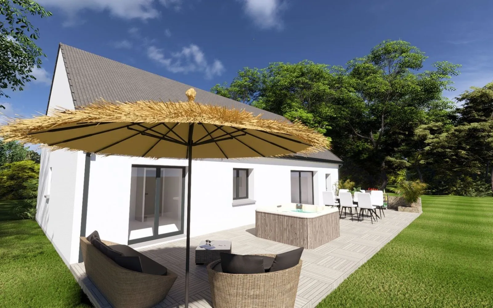 Projet de construction d'une maison 95 m² avec terrain à CLOYES-SUR-LE-LOIR (28) à Cloyes-sur-le-Loir — photo 4
