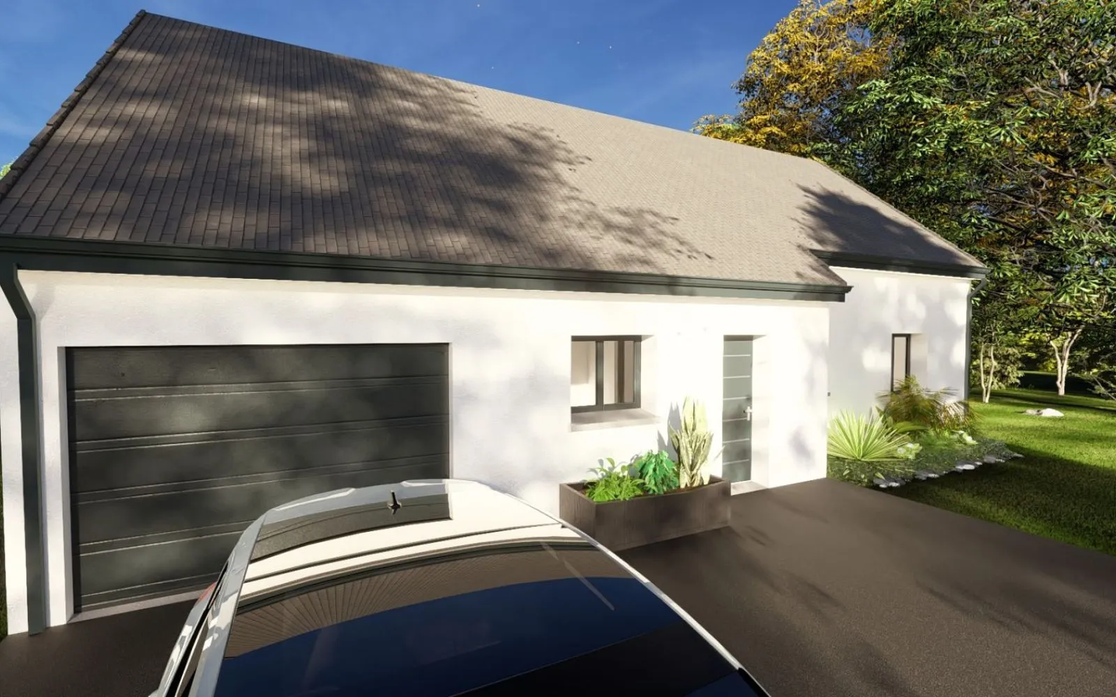 Projet de construction d'une maison 93.3 m² avec terrain à CHATEAUDUN (28) à Châteaudun — photo 2