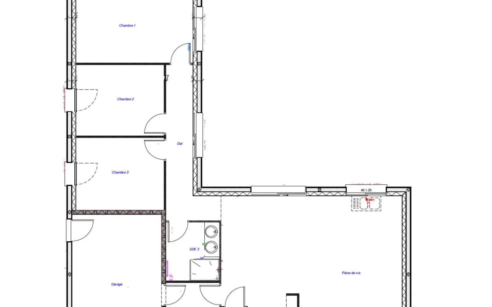 Projet de construction d'une maison 109 m² avec terrain à CHATEAUDUN (28) à Châteaudun — photo 4