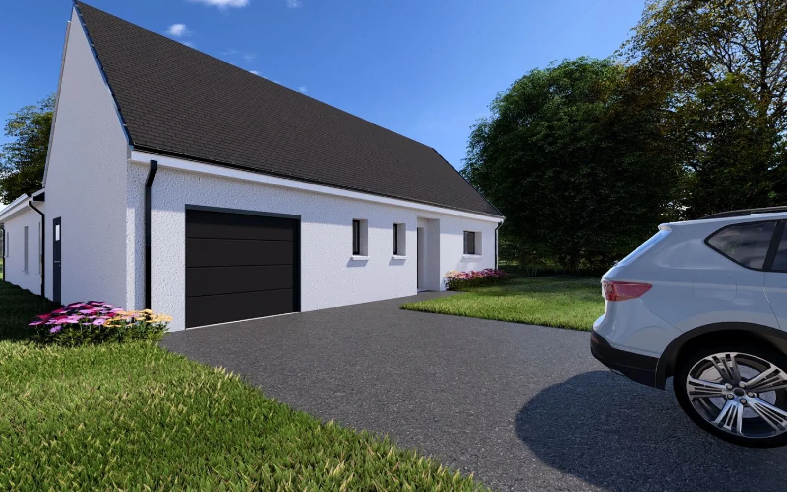 Projet de construction d'une maison 109 m² avec terrain à CHATEAUDUN (28) à Châteaudun — photo 2