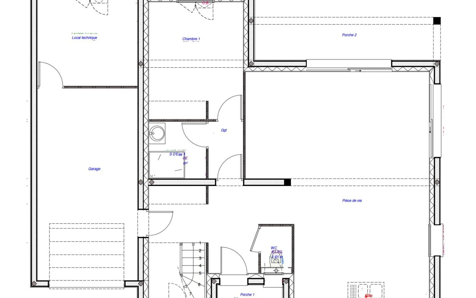 Projet de construction d'une maison 126 m² avec terrain à CHATEAUDUN (28) à Châteaudun — photo 4