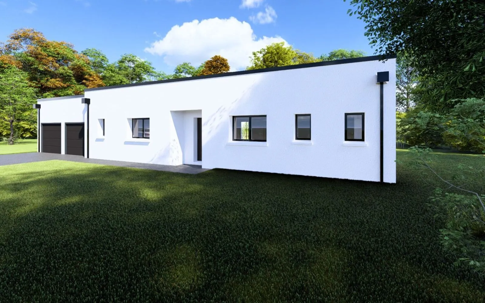Projet de construction d'une maison 147 m² avec terrain à CHATEAUDUN (28) à Châteaudun — photo 1