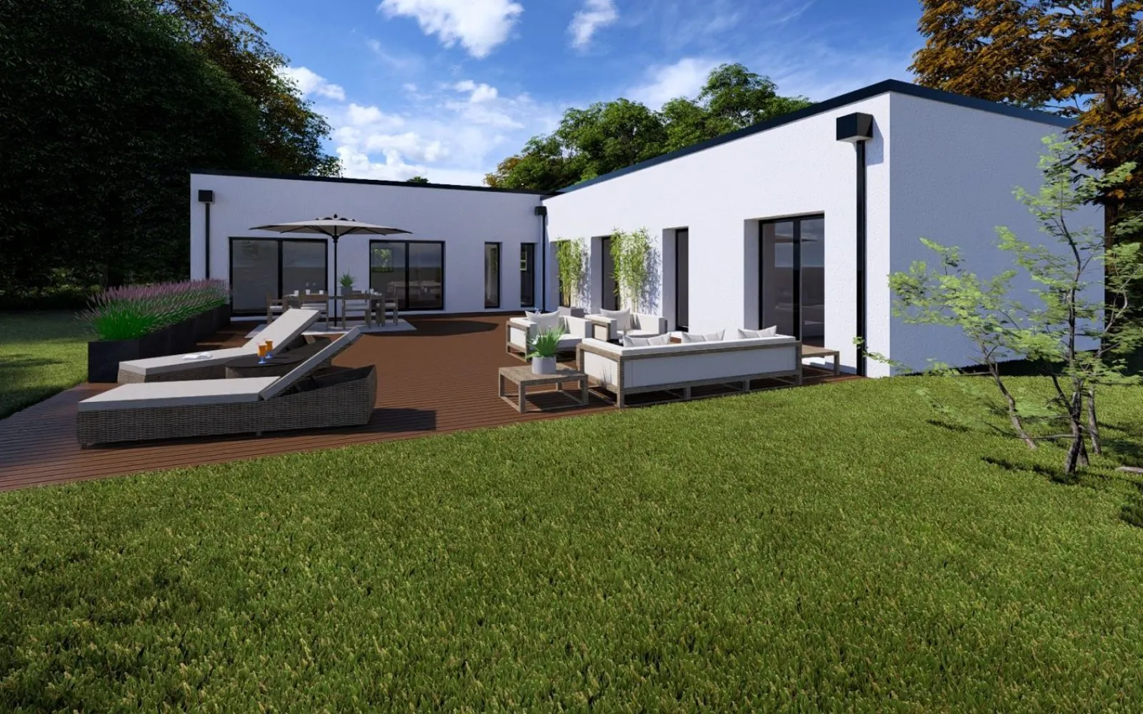 Projet de construction d'une maison 147 m² avec terrain à CHATEAUDUN (28) à Châteaudun — photo 4