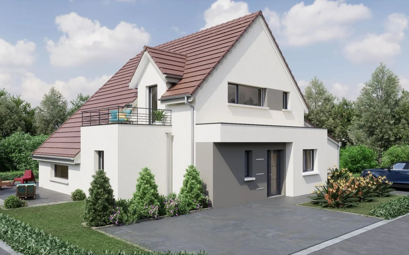 Maison neuve avec terrain à Dorlisheim — photo 1