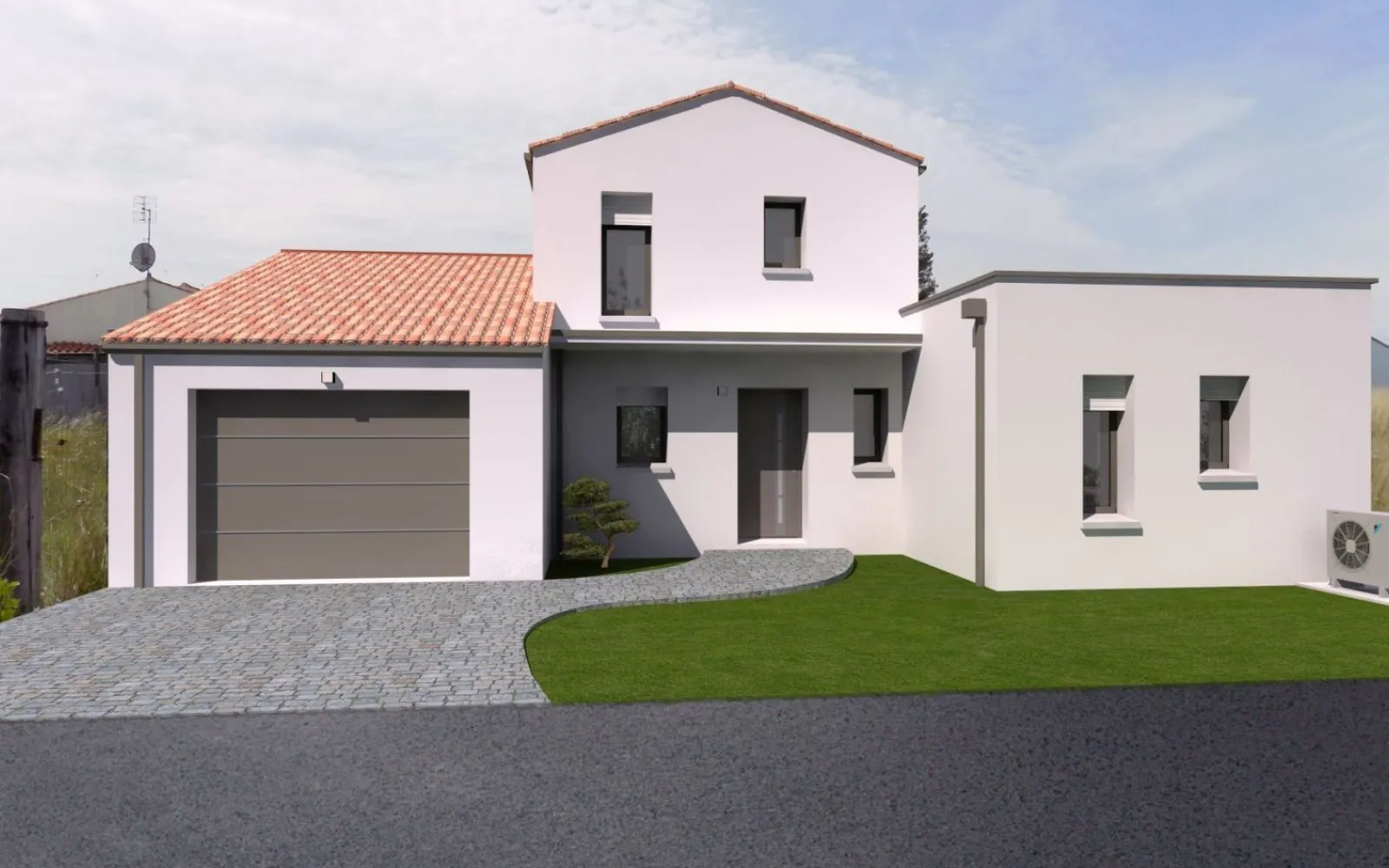 Projet de construction d'une maison 123 m² avec terrain à L'ILE-D'OLONNE (85) à L'Île-d'Olonne — photo 1