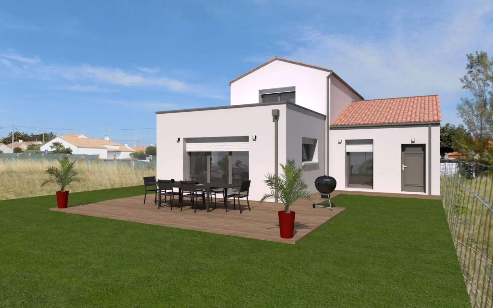 Projet de construction d'une maison 123 m² avec terrain à L'ILE-D'OLONNE (85) à L'Île-d'Olonne — photo 2